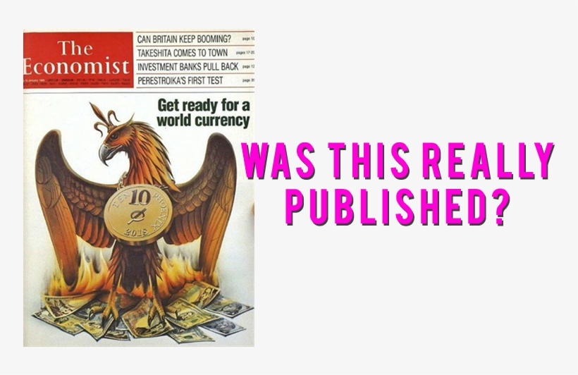 Recently I Came Across This Image Used By @dollarvigilante - Economist 1988, transparent png #4634300