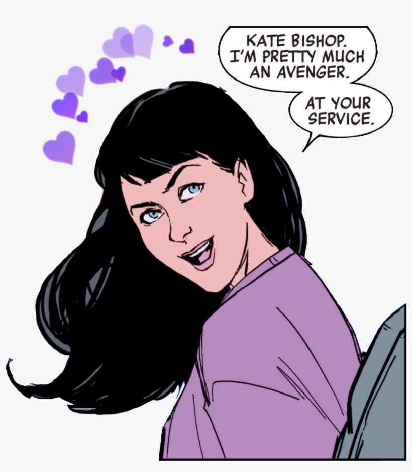 Hawkeye Katebishop Marvel Comic Comicbook Archer Archer - Hawkeye Kate Bishop Comic, transparent png #4635305