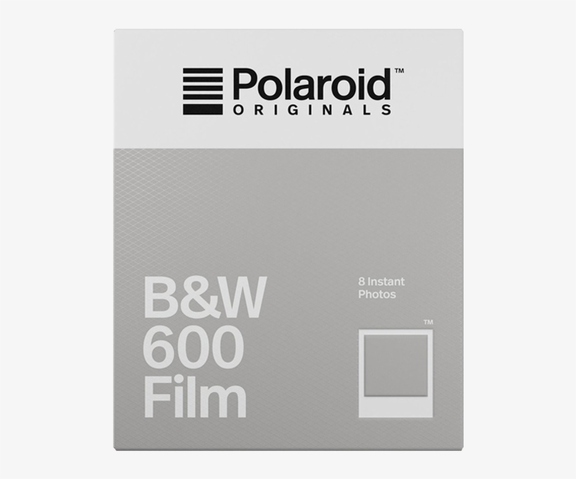 Polaroid Originals 600 B&w Film - Polaroid Originals B&w Film For 600, transparent png #4635864