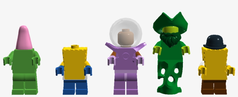 1 / - Mermaid Man Lego, transparent png #4635865