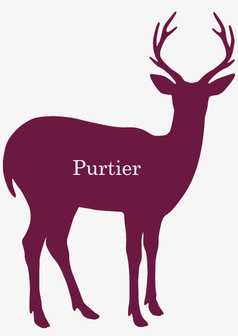 Cropped Deer Logo シルエット 鹿 イラスト 白黒 Free Transparent Png Download Pngkey