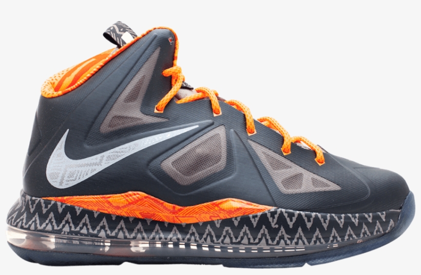 Lebron 10 Gs 'black History Month' - Nike Lebron, transparent png #4636485