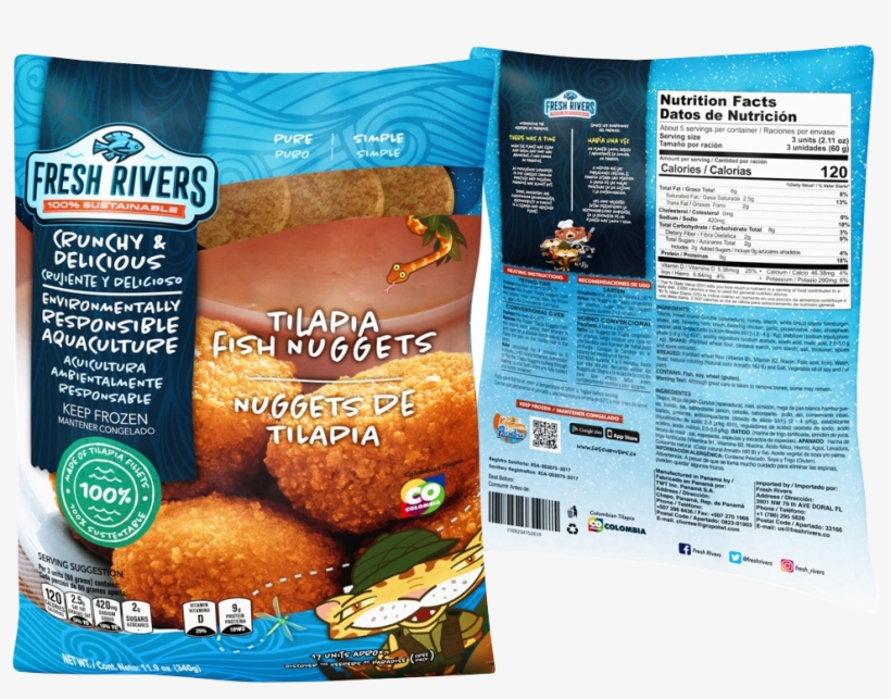 Nuggets De Tilapia - Tilapia, transparent png #4636787