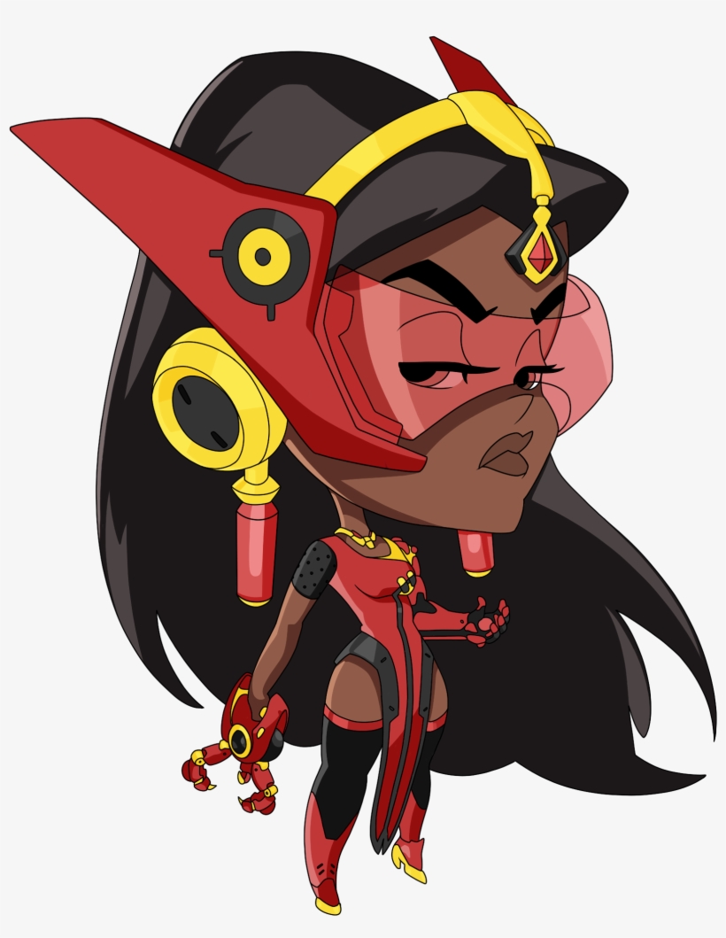 Shanghai Dragons - Overwatch Symmetra Cute Spray, transparent png #4636789