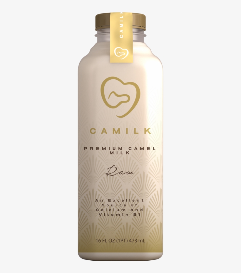 16oz Bottle Of Raw Camel Milk - Pasteurization, transparent png #4636894