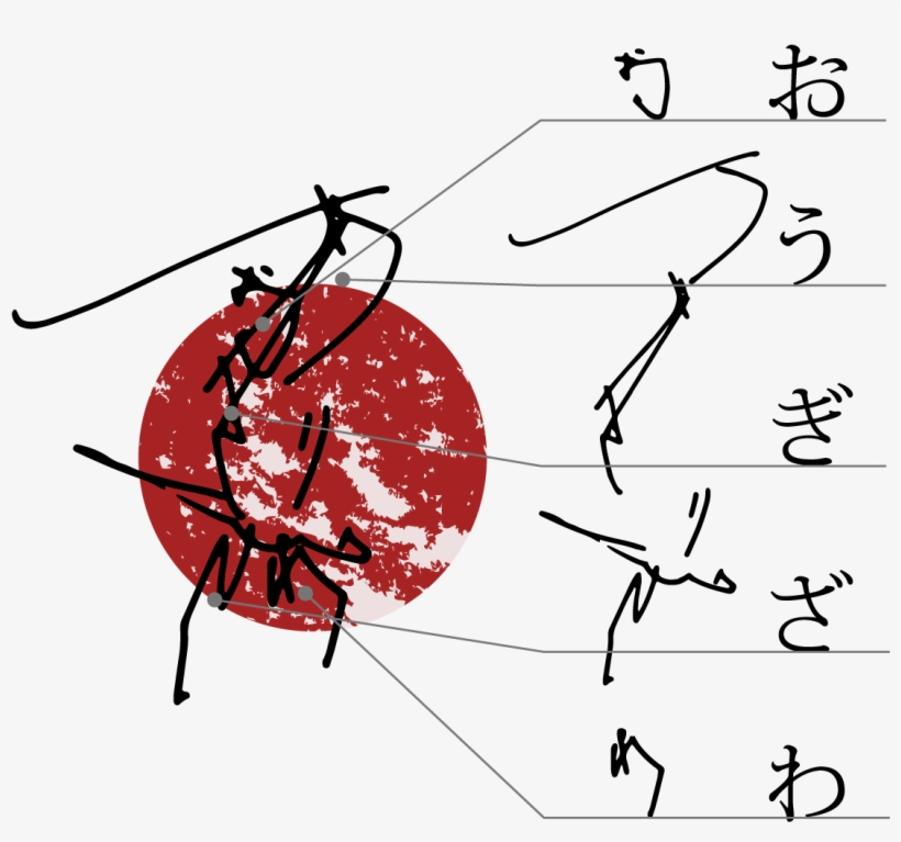 Latent Hiragana - Kotetsu T Kaburagi, transparent png #4637388