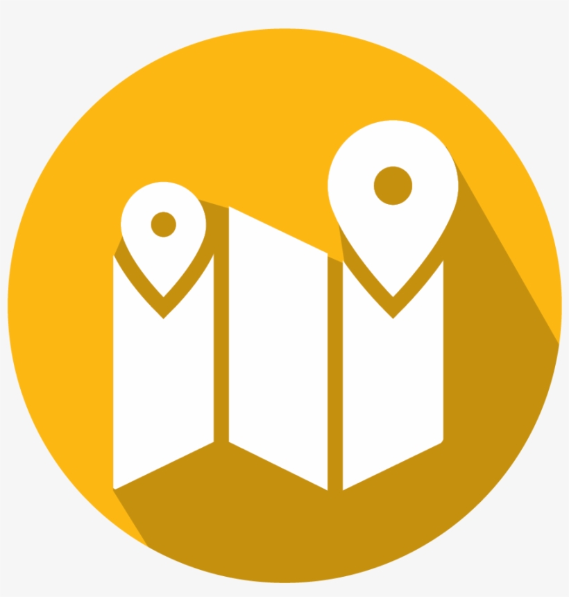Find Your Directory On The Map - Customer Icon Orange, transparent png #4637724