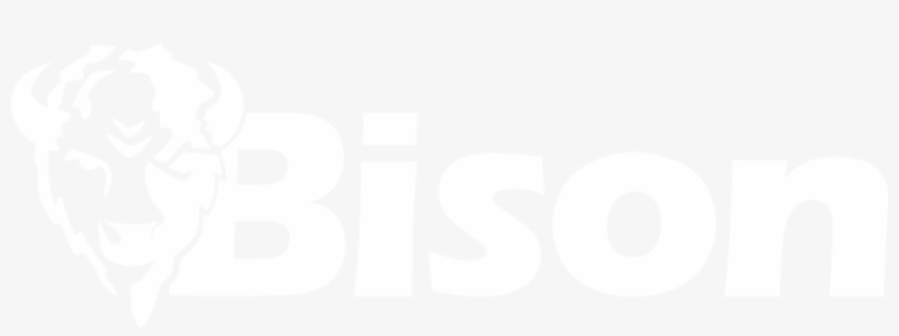 New Bison Rebrand Logo V2 White, transparent png #4638122