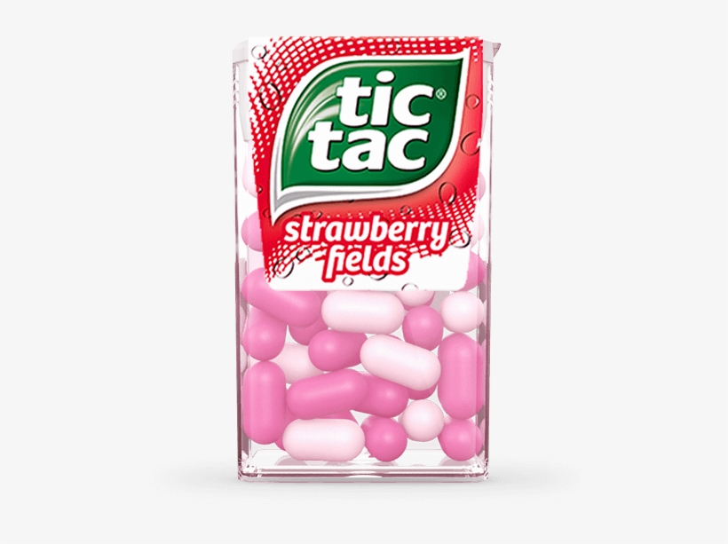 Tic Tac Strawberry Mix, transparent png #4638190