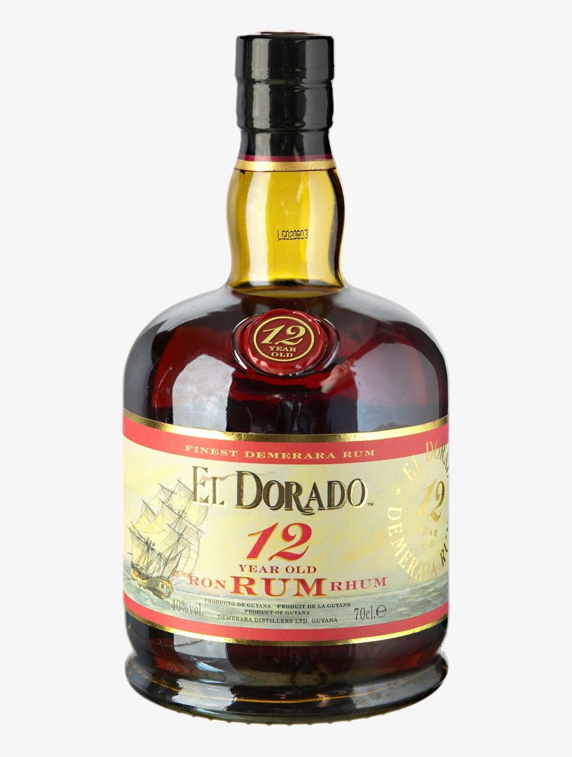 El Dorado 12 Year Rum - El Dorado Rum 15, transparent png #4638292