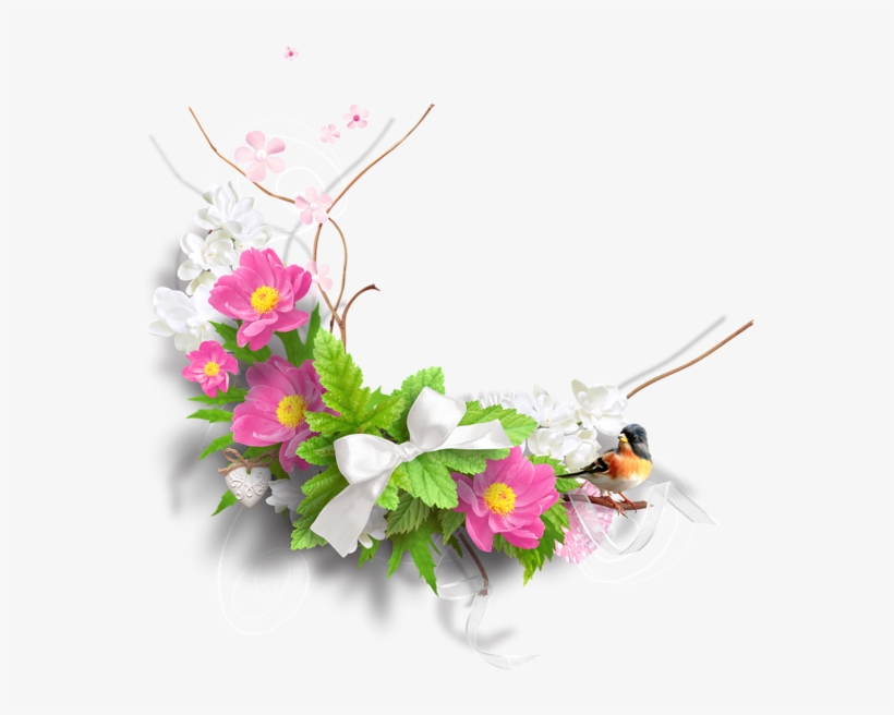 Decora O Primavera Png Clipart Library - Flowers Decoration Png, transparent png #4638367