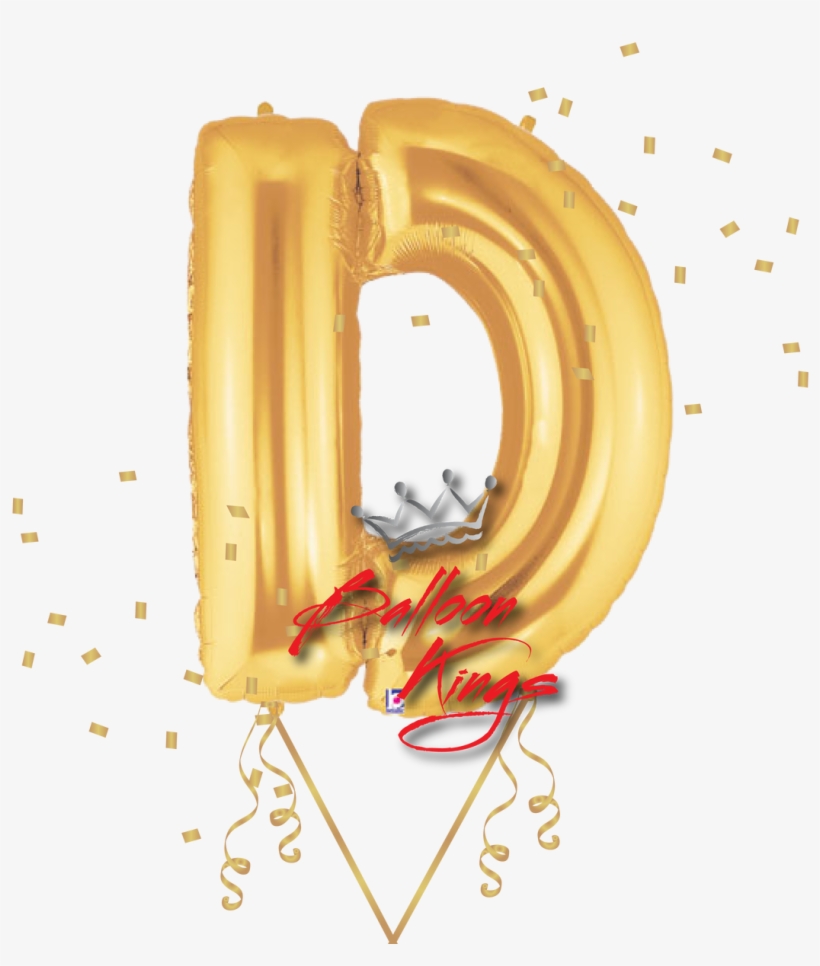 Gold Letter D - Letter D, transparent png #4638426