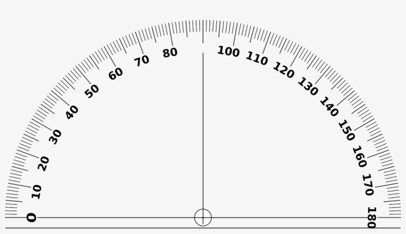 Geometrical Shapes Angles - Types Of Protractors, transparent png #4638824