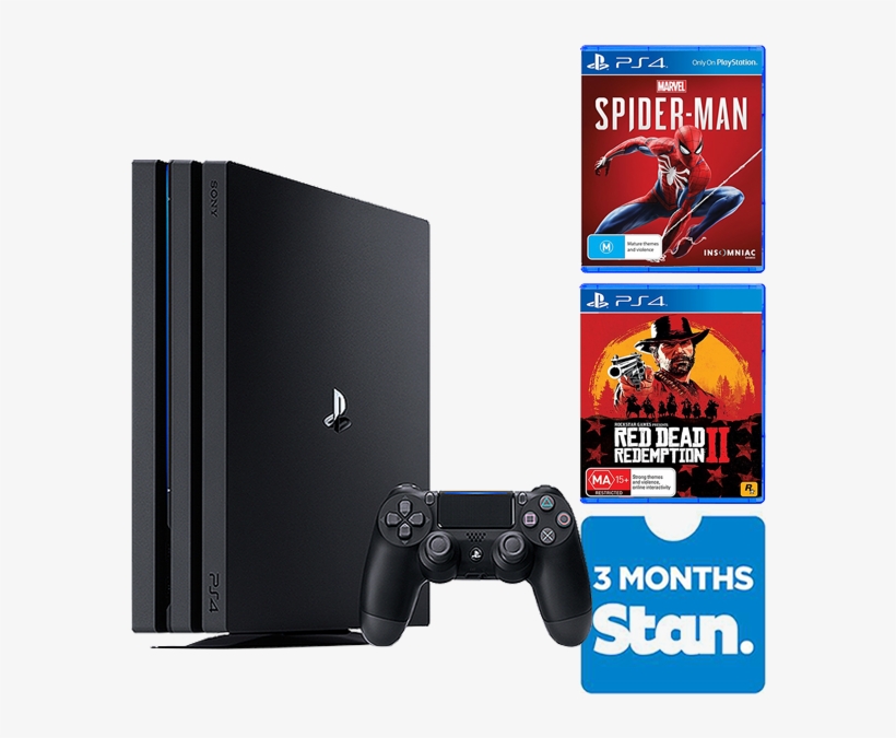 Ps4 Console Pro 1tb - Sony Computer Entertainment Playstation 4 Konsole Pro, transparent png #4638887