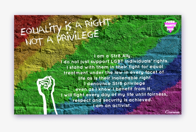 For Pride Month - Social Equality, transparent png #4639690