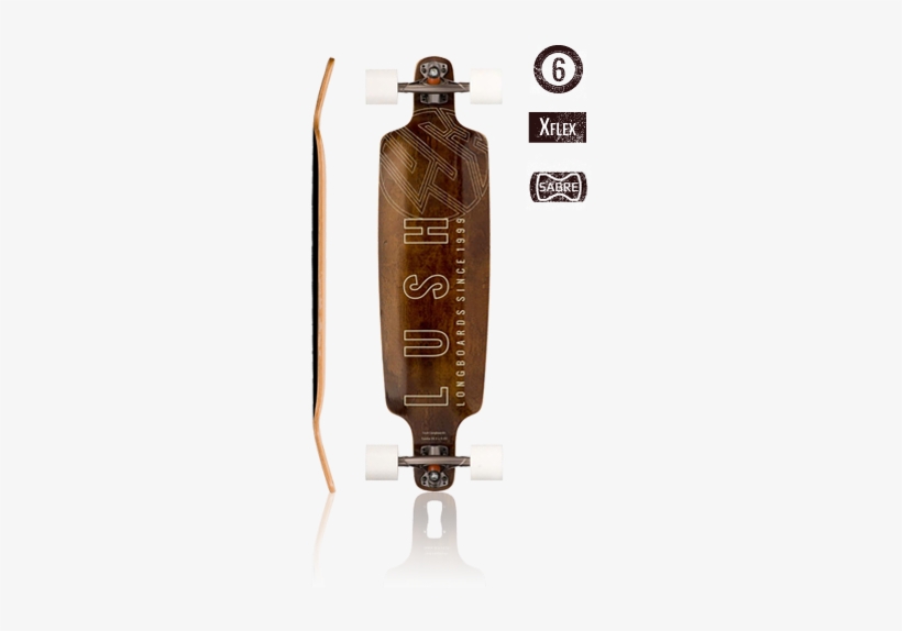 Lush Longboards Samba X Flex Online Shopping Free Transparent Png Download Pngkey
