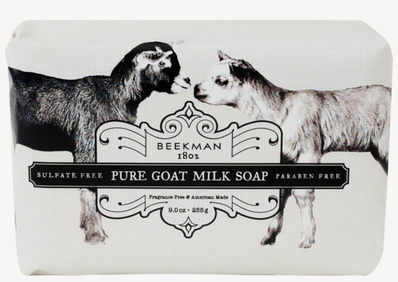 Pure Goat Milk Bar Soap 9 Oz - Beekman Soap, transparent png #4641342