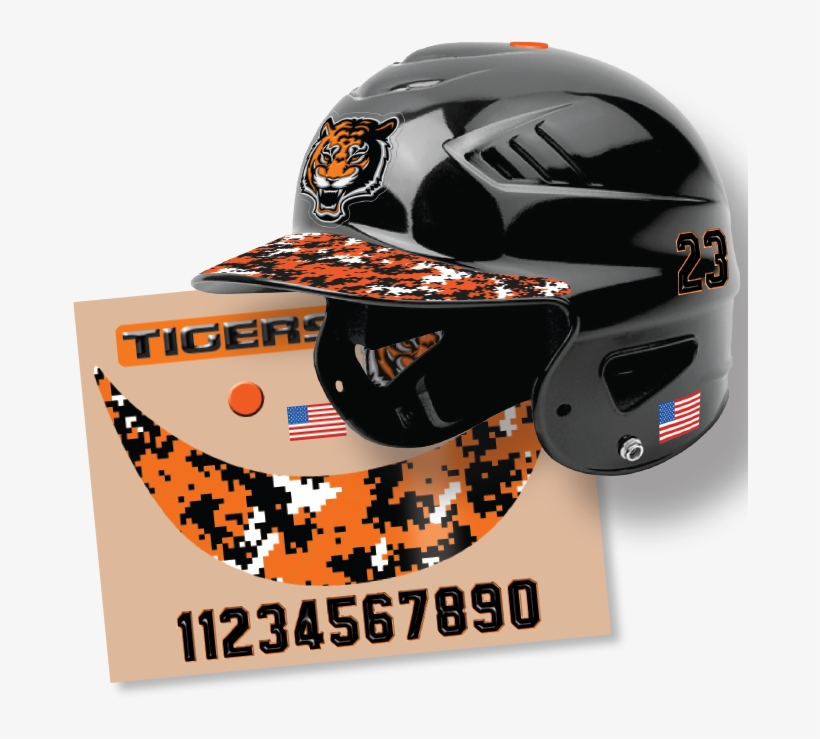 Batter Helmet Decal Set - Rawlings Boys'/girls' Cool Flo T-ball Helmet - Black, transparent png #4641788
