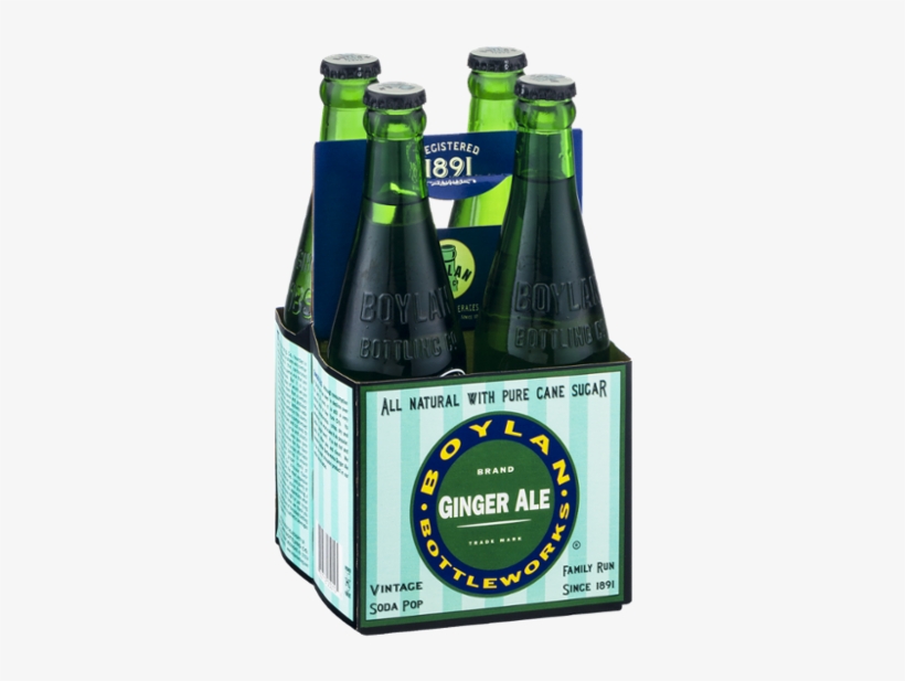 Boylan Bottleworks Ginger Ale - 4 Pack, 12 Fl Oz Bottles, transparent png #4641839