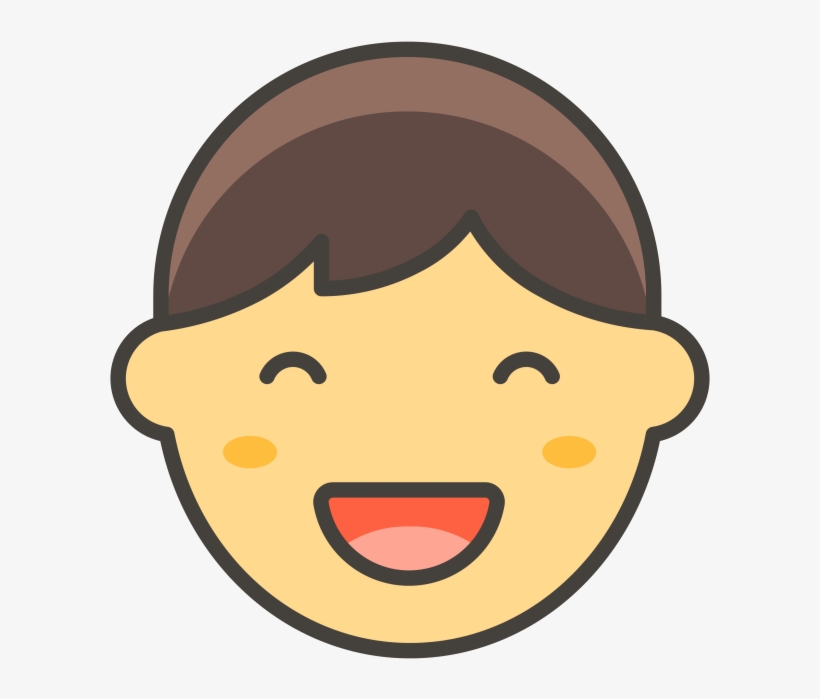 Boy Emoji Png Transparent Emoji - Emoji De Menina Png, transparent png #4642150