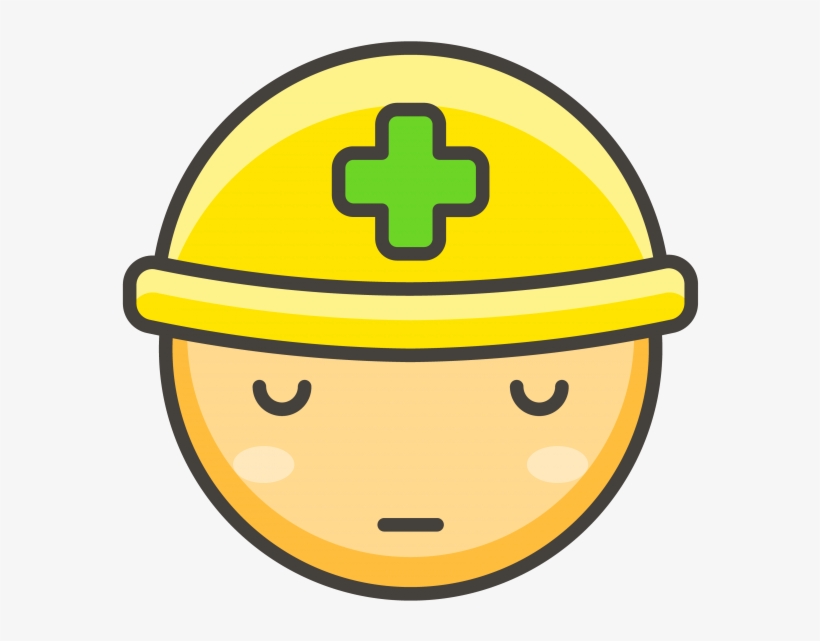 Construction Worker Emoji Png Transparent Emoji - Construction, transparent png #4642219