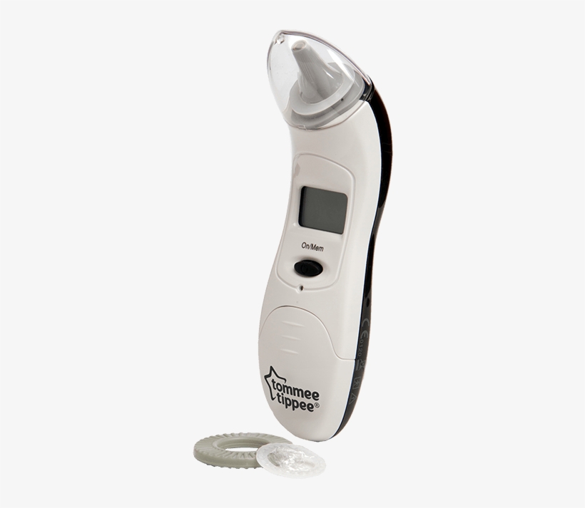Digital Ear Thermometer With Lid - Tommee Tippee Digital Ear Thermometer, transparent png #4642478