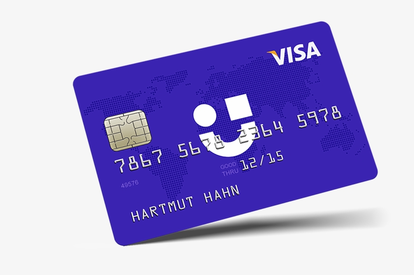 Userlane Credit Card Visa Card Userlane Purple Creditcard - Visa, transparent png #4643579