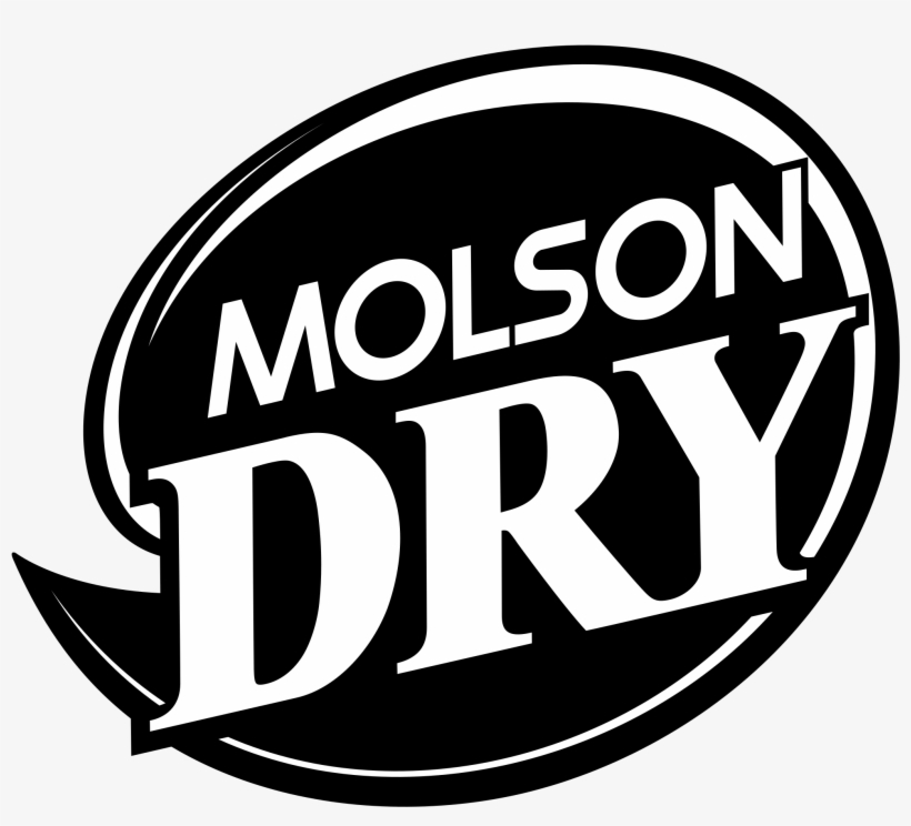 Molson Dry Logo Png Transparent - Molson Dry, transparent png #4643900