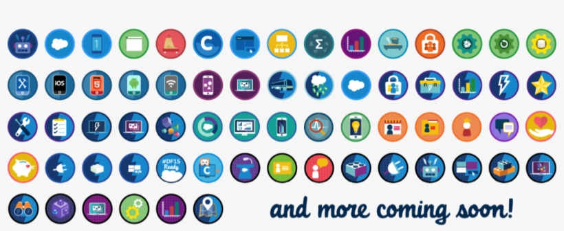 Never Miss A Moment - Salesforce Badges, transparent png #4644154