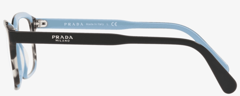 Pr 01vv Glasses In Black On Blue - Bicycle Frame, transparent png #4644457