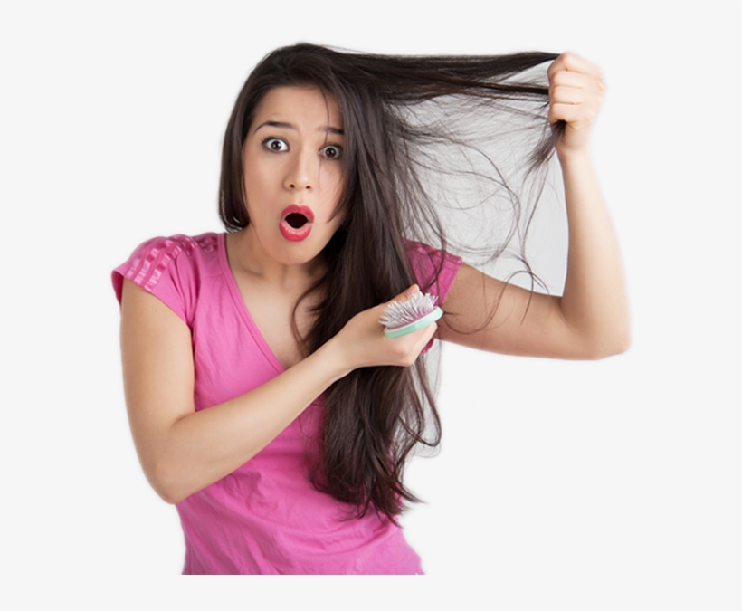 Confused About Why You Can't Seem To Get Your Hair - Hair Fall Png Transparent, transparent png #4644803
