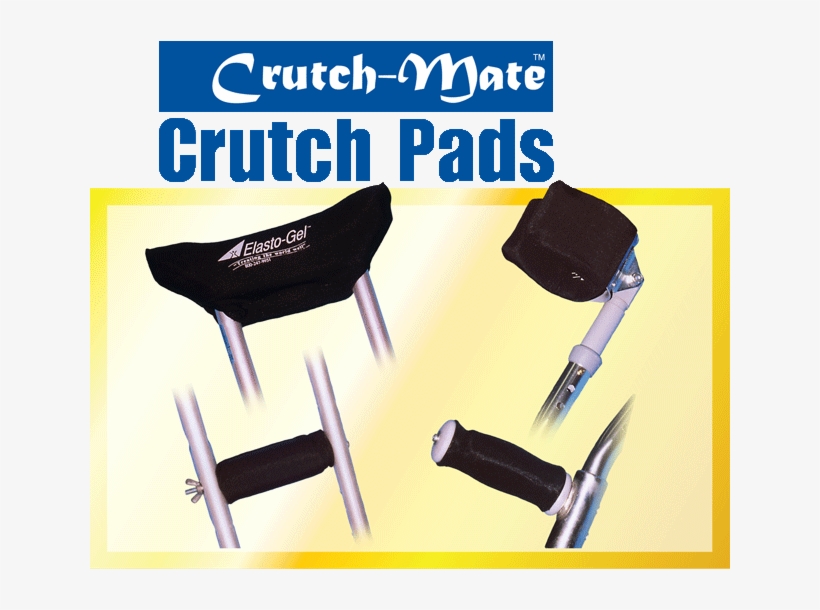 Pad Under Arm Gel Crutch Png Crutch Pad - Crutch-mate - Underarm Crutch Pad - Pack Of 2, transparent png #4645109