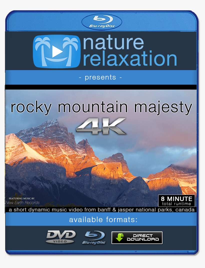 Browse Nature Relaxation Videos By Length - Blu-ray Disc, transparent png #4645174