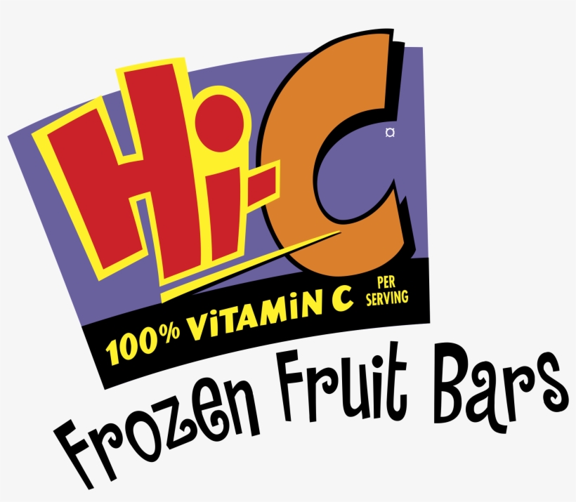 Hi C Frozen Fruit Bars Logo Png Transparent Amp Svg - Hi C Juice, transparent png #4645429