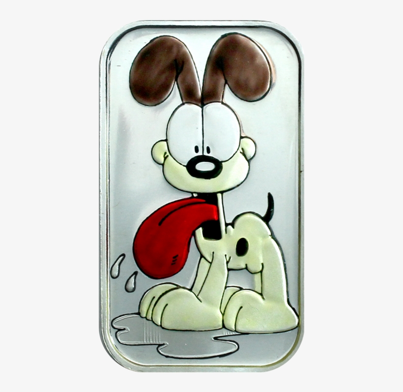 Garfield Odie 1 Ounce - Silver, transparent png #4645430
