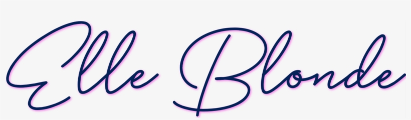 Elle Blonde Luxury Lifestyle And Travel Destination - Font, transparent png #4645701