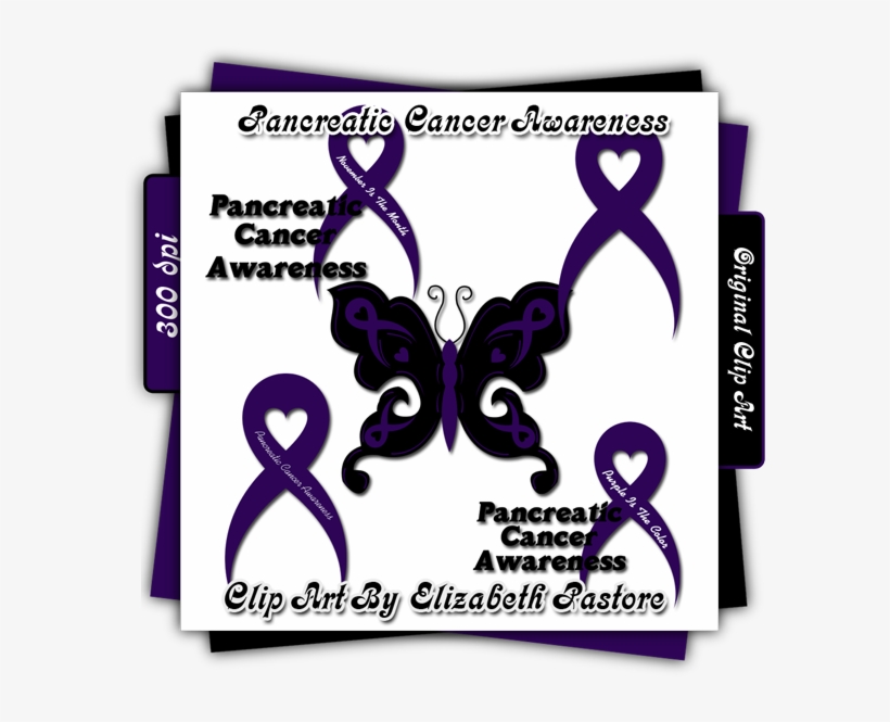 Pancreatic Cancer Awareness Clip Art Collection Contains - September Is Thyroid Cancer Awareness Month Im, transparent png #4646143