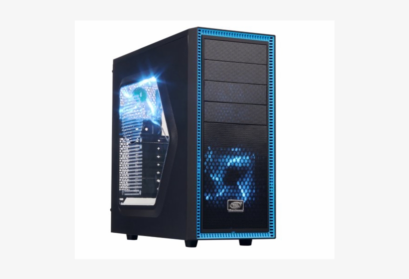 Image Viewer - Deepcool Tesseract Bf Black Mid Tower, transparent png #4646346