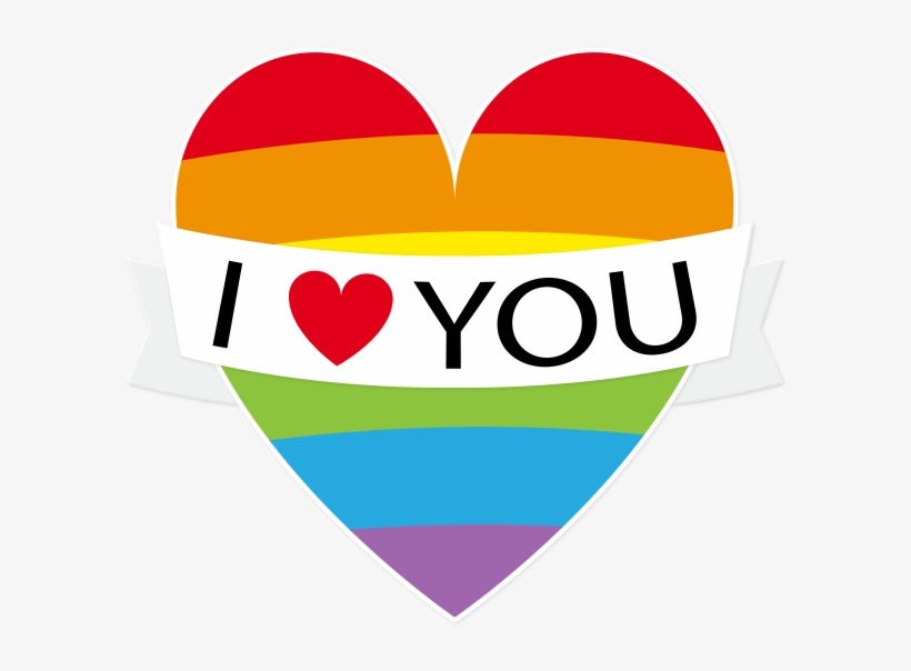 Gay Pride Lgbt Emoji For Imessage Messages Sticker-6 - Gay Heart Emoji, transparent png #4647412