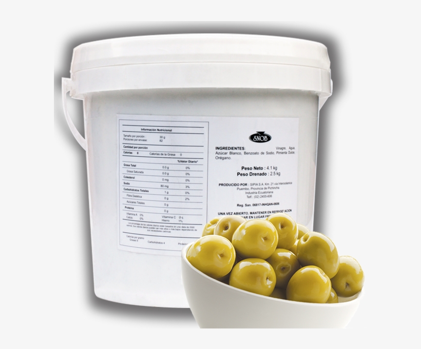 Pitted Olives - Aceituna, transparent png #4647413