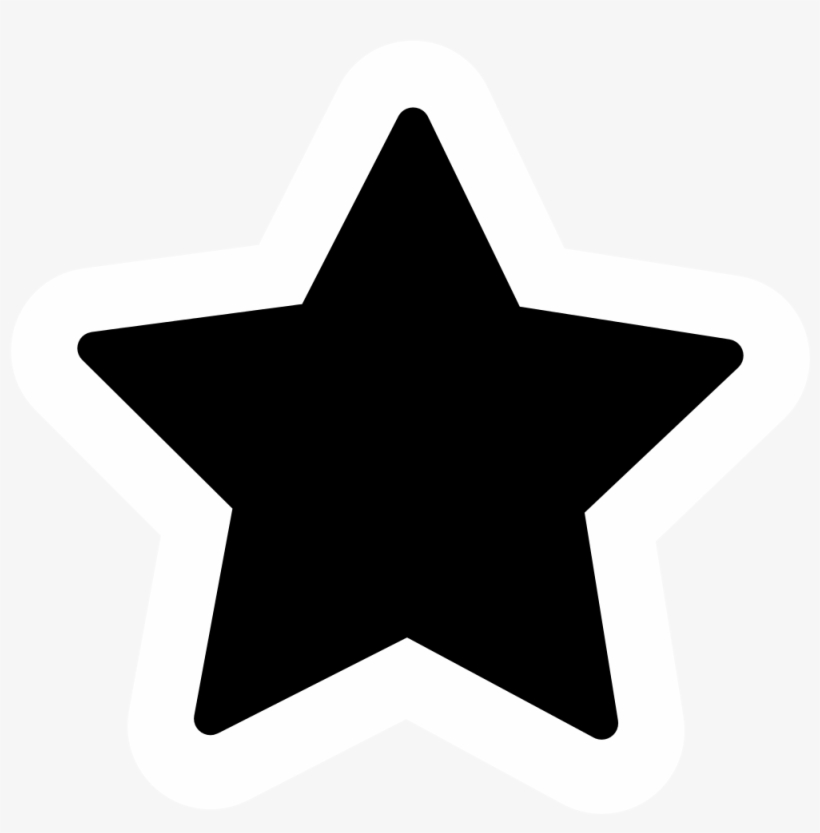 High Contrast Help About - Font Awesome Star Svg, transparent png #4647540