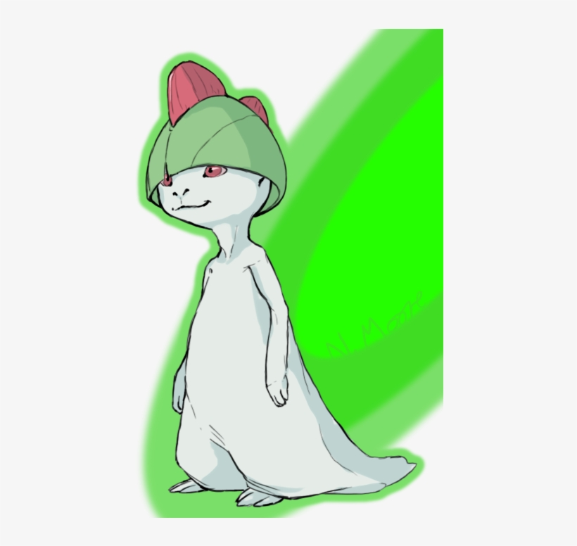 136kib, 469x695, Ralts By Goosechimera-d3f3tk2 - Ralt Pokemon Real Life, transparent png #4647623