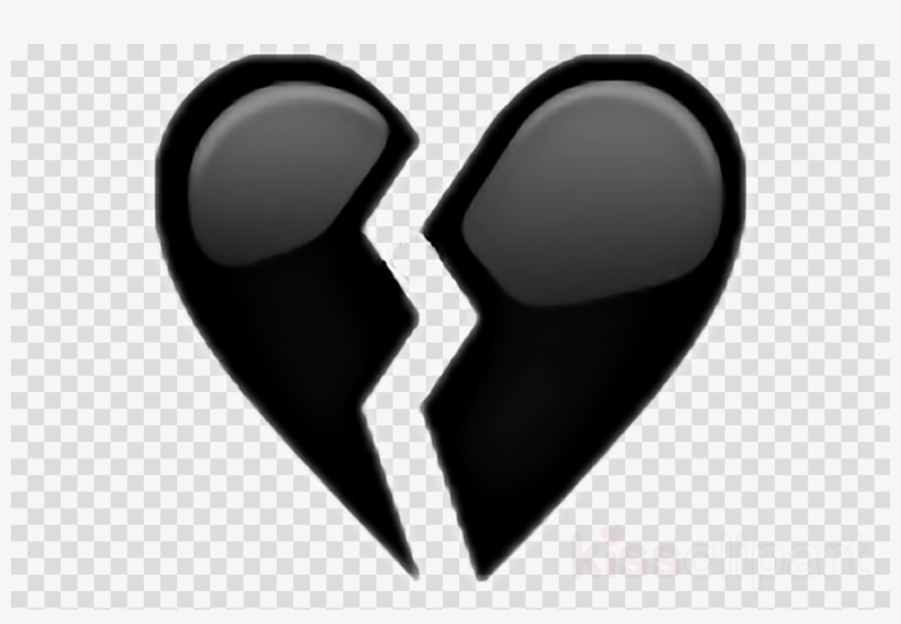Black Heart Emoji Transparent Background - Here we collect all kinds of