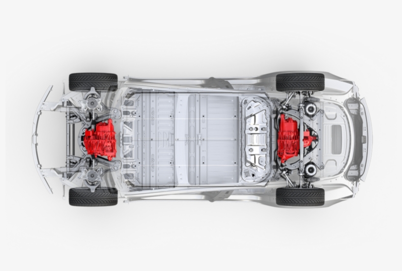 An Awd Version Of The Tesla Model 3 Could Break Cover - Tesla Awd, transparent png #4648169