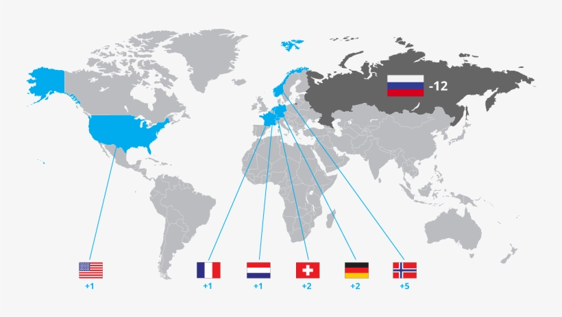 Germany , Switzerland , France ( 1), The Netherlands - World Map, transparent png #4649056