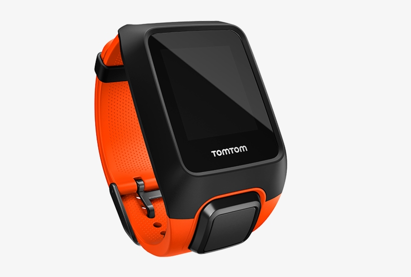 Tomtom Multisport Watch Strap - Tomtom Runner 3 Orange, transparent png #4649286