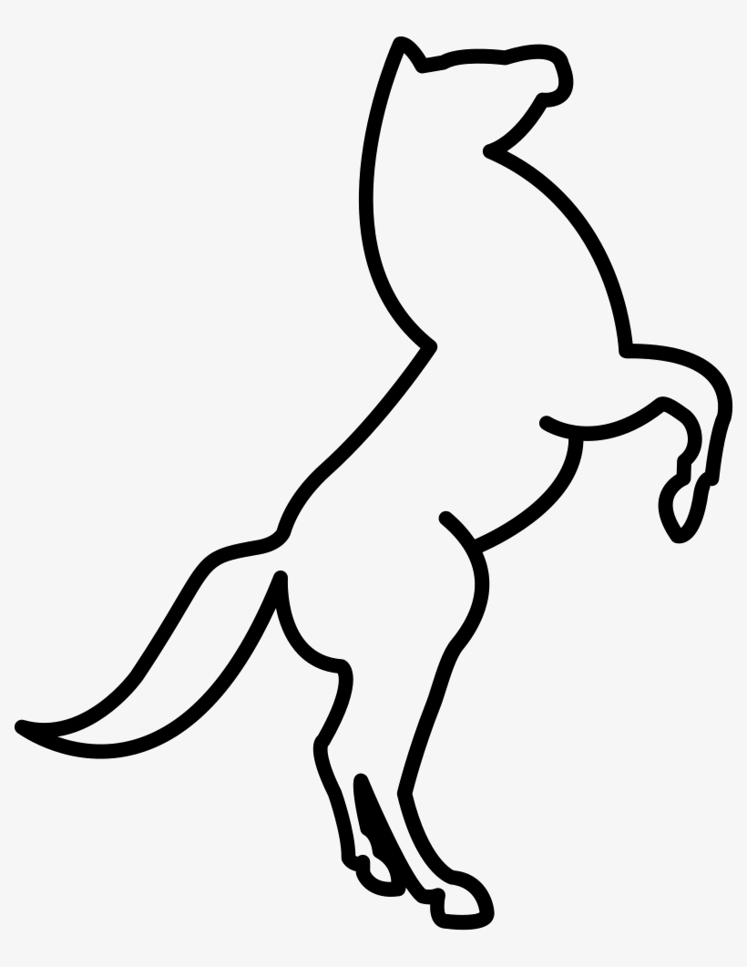 Vector Free Download Png For Free - Draw A Horse Standing Up Step By Step, transparent png #4649724