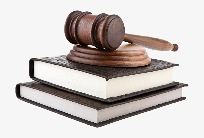 Gavel On Books - Press Law, transparent png #4650040