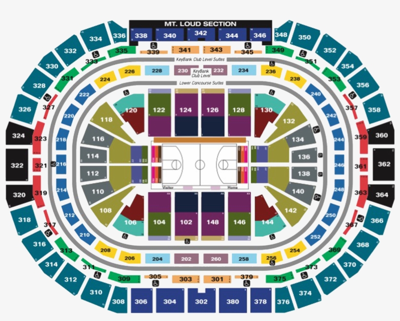 Denver Seating Chart