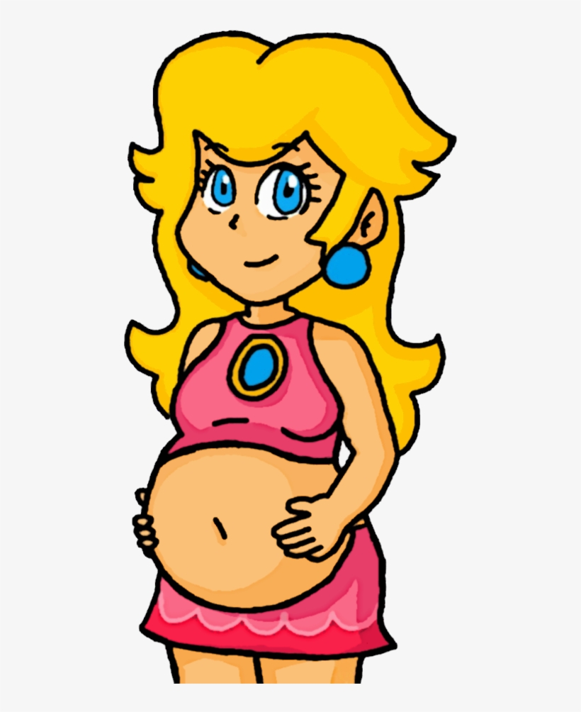 Falcoom Pucbnh - Princess Daisy Belly Button, transparent png #4650213